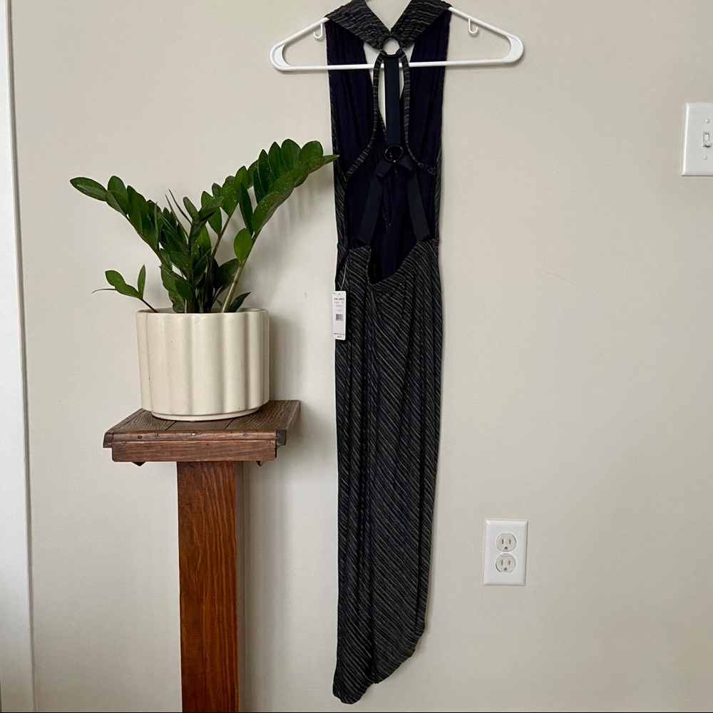 New! FREE PEOPLE Temptress Bodycon dress, charcoal, XS - Picture 5 of 10